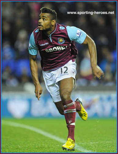 Ricardo Vaz Te - West Ham United - Premiership Appearances