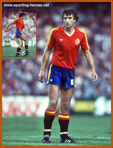 Jose ALEXANKO - Spain - 1982 World Cup. FIFA Campeonato Mundial.