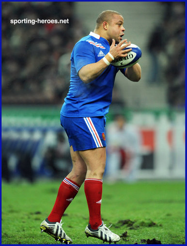 Luc Ducalcon - France - International rugby matches for France.