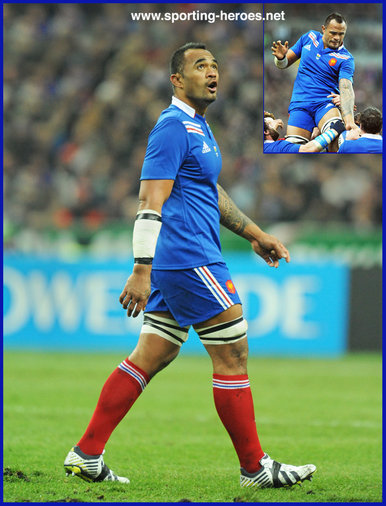 Jocelino SUTA - France - International rugby matches for France.