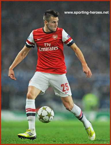 Carl JENKINSON - Arsenal FC - Champions League 2012-13.