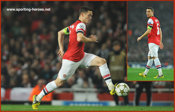 Thomas Vermaelen Champions League 2012 13 Arsenal Fc