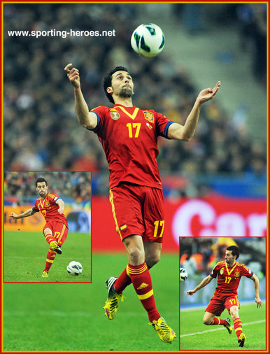 Alvaro Arbeloa - Spain - 2014 World Cup Qualifying Matches.  FIFA Copa del Mundo.