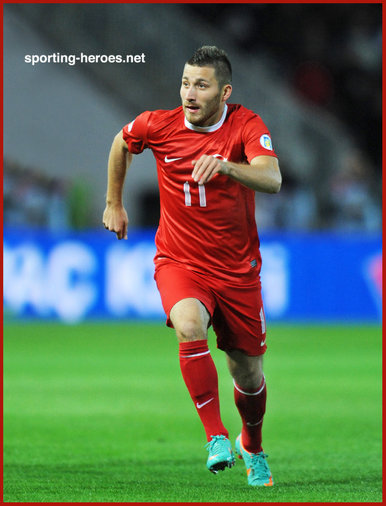 Tunay TORUN - Turkey - 2014 World Cup Qualifying Matches.