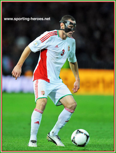 Vilmos Vanczak - Hungary - FIFA 2014 World Cup qualifying matches.