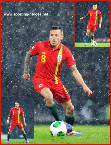 Craig Bellamy - Wales - 2014 World Cup Qualifying matches for Wales.