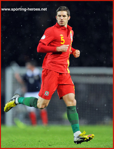 Sam Ricketts - Wales - 2014 World Cup Qualifying matches for Wales.