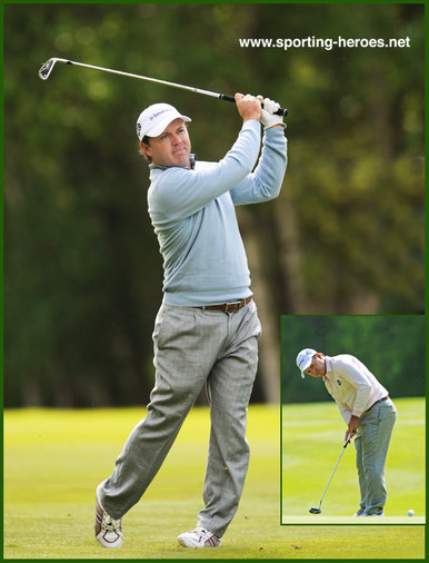 Richard Sterne - South Africa - Winner of 2013 Joburg Open golf tournament.