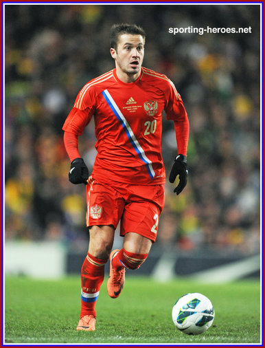 Viktor Fayzulin - Russia - FIFA 2014 World Cup qualifying matches.