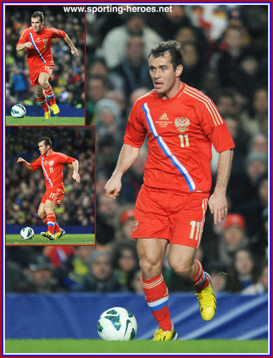Aleksandr Kerzhakov - Russia - FIFA 2014 World Cup qualifying matches.