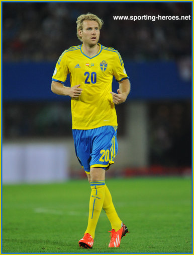 Ola TOIVONEN - Sweden - 2014 World Cup Qualifying matches for Sweden.