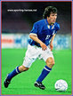 Gianfranco ZOLA - Italian footballer - International matches for Italy.