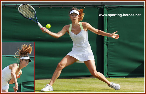 Tsvetana Pironkova - Bulgaria - Last sixteen at 2013 Wimbledon Lawn Tennis Championships.