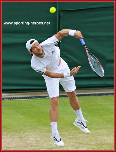 Jurgen Melzer - Austria - Last Sixteen at Wimbledon 2013.