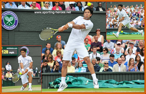 Fernando Verdasco - Spain - Quarter finalist at Wimbledon 2013.