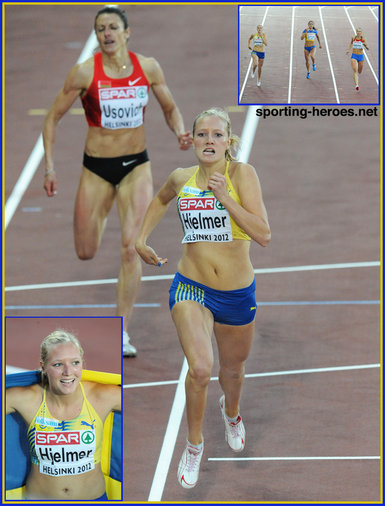 Moa HJELMER - Sweden - 2012: European 400 metres athletics champion.
