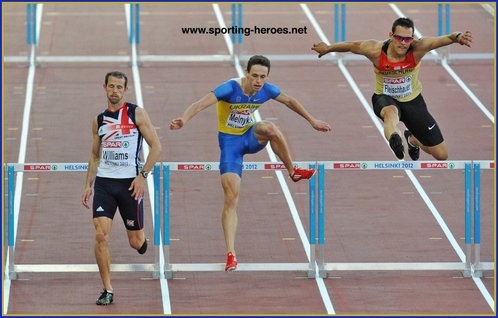 Stanislav Melnykov - Ukraine - 2012: Bronze medal at European Championships in 400m hurdles.