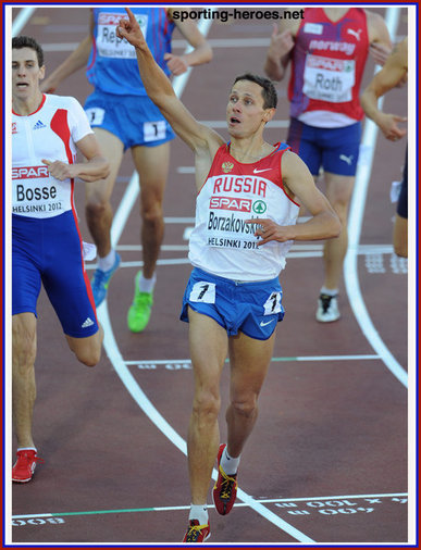 Yuriy Borzakovskiy - Russia - 2012: European 800 metres champion.