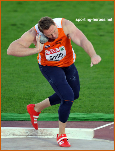 Rutger Smith - World & European Championship shot put silver medalist.