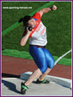 Irina TARASOVA - Russia - 2012: European silver medal in shot put.