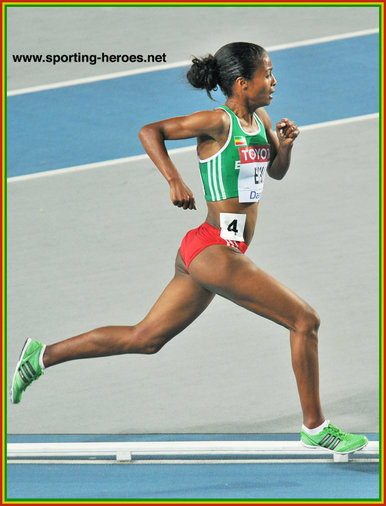Sentayehu Ejigu - Ethiopia - 4th at 2011 & 2009 World Athletics Championships.