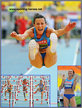 Hanna MELNYCHENKO - Ukraine - 2013 World Heptathlon Champion in Moscow.