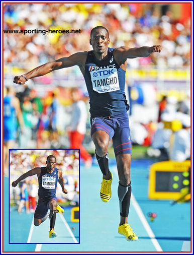 Teddy Tamgho - France - 2013 World Championship win in the triple jump.