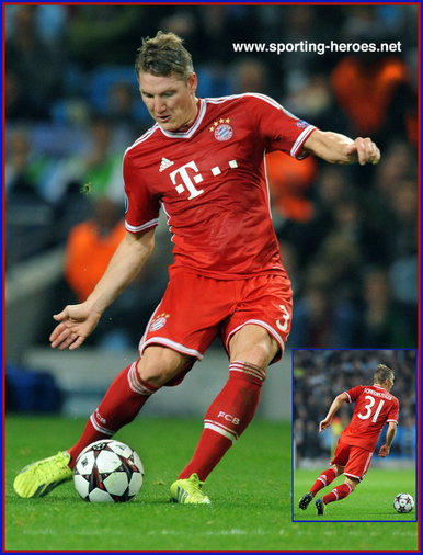 Bastian Schweinsteiger - Bayern Munchen - 2013/14 Champions League matches.