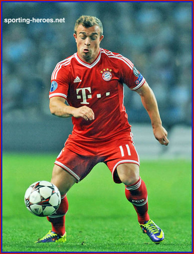 Xherdan Shaqiri - Bayern Munchen - 2013/14 Champions League matches.