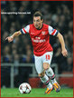 Santiago CAZORLA - Arsenal FC - 2013/14 Champions League matches.