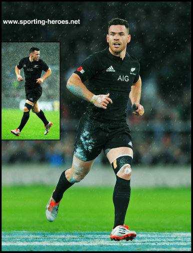 Ryan CROTTY - New Zealand - International Rugby Union Matches.