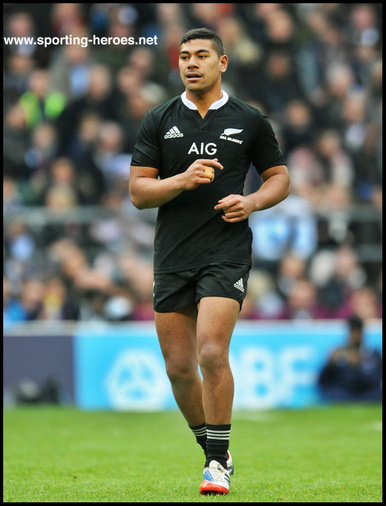 Charles PIUTAU - New Zealand - International rugby matches for The All Blacks.