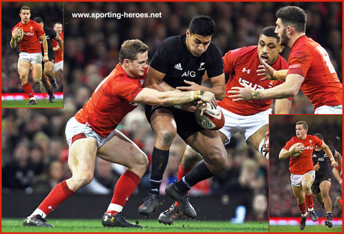 Hallam AMOS - Wales - International rugby caps.