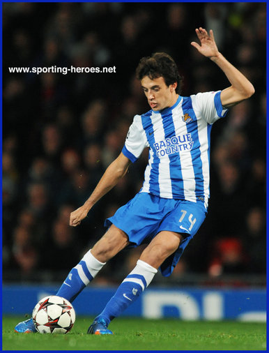 Ruben PARDO - Real Sociedad - 2013/14 Champions League matches.
