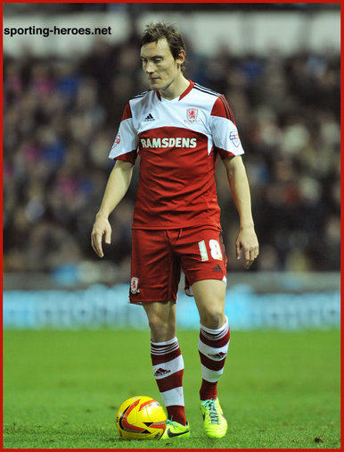 Dean Whitehead - Middlesbrough FC - League Appearances