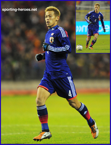 Keisuke Honda - Japan - 2014 World Cup qualifying matches.