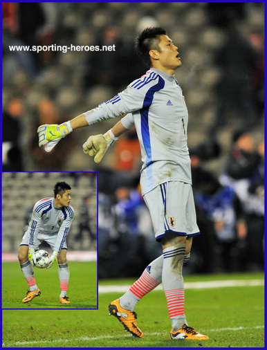 Eiji Kawashima - Japan - 2014 World Cup qualifying matches.