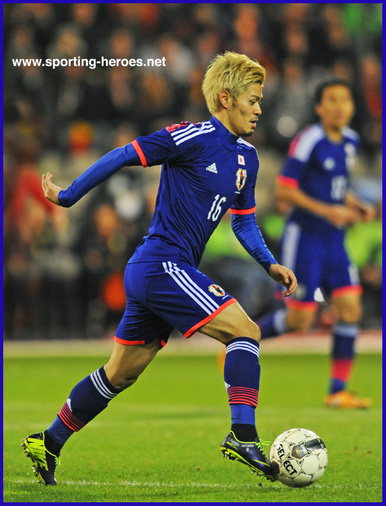 Hotaru YAMAGUCHI - Japan - 2013 International matches for Japan.