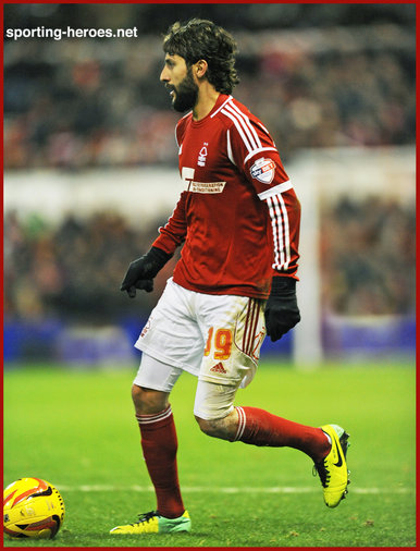 Djamel Abdoun - Nottingham Forest - League Appearances