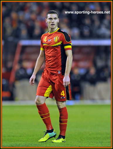 Thomas Vermaelen - Belgium - 2014 World Cup Qualifying matches.
