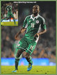 Solomon KWAMBE - Nigeria - 2014 World Cup play-off games against Ethiopia.