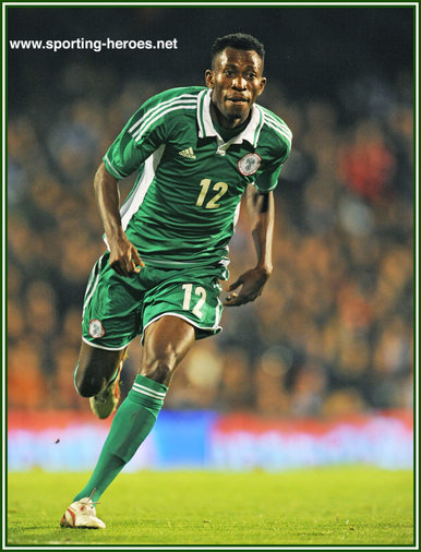 Nnamdi ODUAMADI - Nigeria - 2014 World Cup play-off games against Ethiopia.