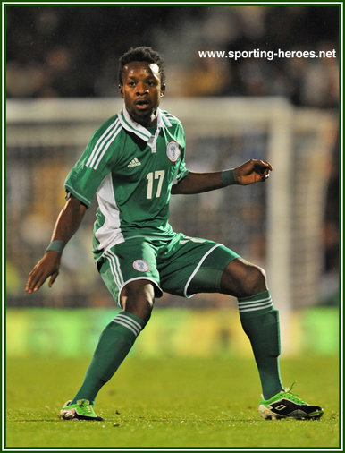 Ogenyi ONAZI - Nigeria - 2014 World Cup play-off games against Ethiopia.