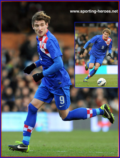 Nikica JELAVIC - Croatia  - 2014 World Cup play-off games against Iceland.