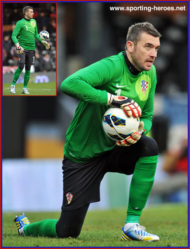 Stipe Pletikosa - Croatia  - 2014 World Cup play-off games against Iceland.