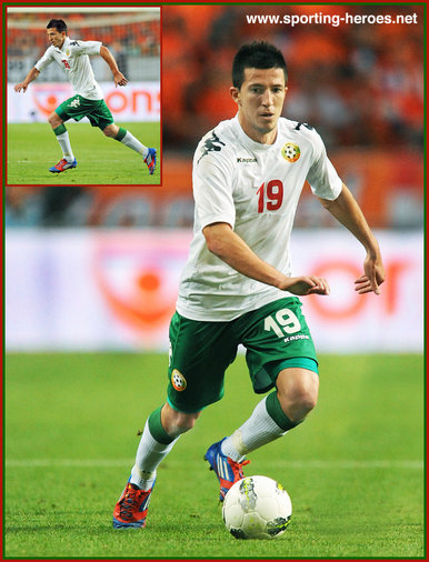 Iliyan MITSANSKI - Bulgaria - 2014 World Cup Qualifying match for Bulgaria.
