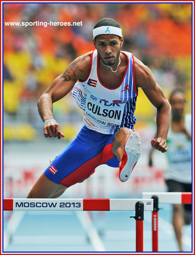 Javier CULSON - Puerto Rico - Sixth place in 400mh at 2013 World Championship.