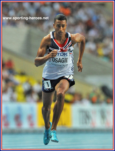 Andrew OSAGIE - Great Britain & N.I. - Fifth at 2013 World Championships in Moscow.