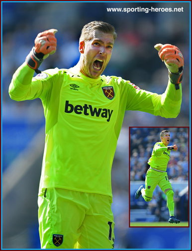 ADRIAN - West Ham United - Premiership Appearances