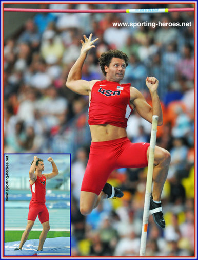 Brad Walker - U.S.A. - Fourth place at 2013 World pole vault Championship.